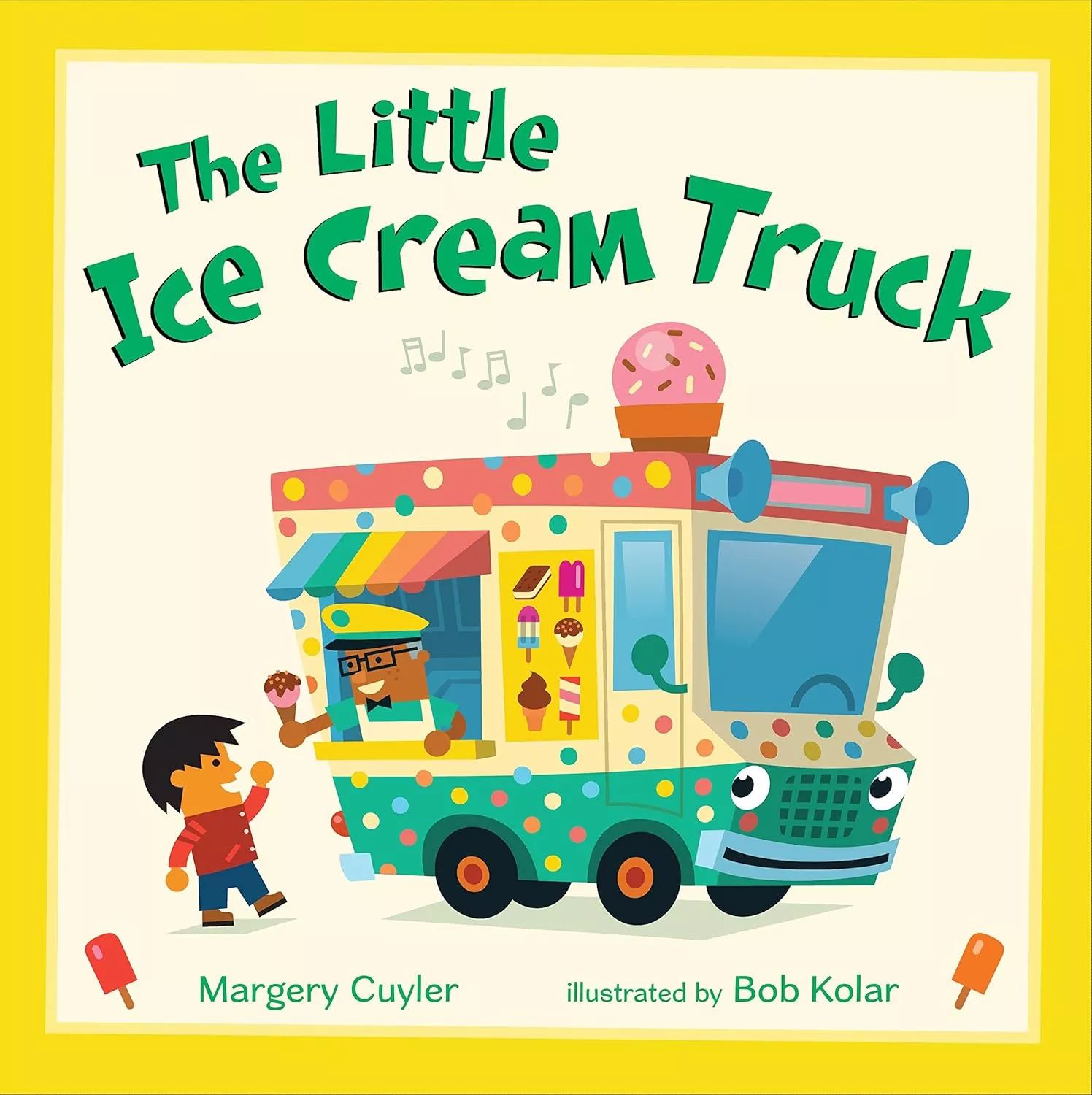 Cover of The Little Ice Cream Truck by Margery Cuyler.