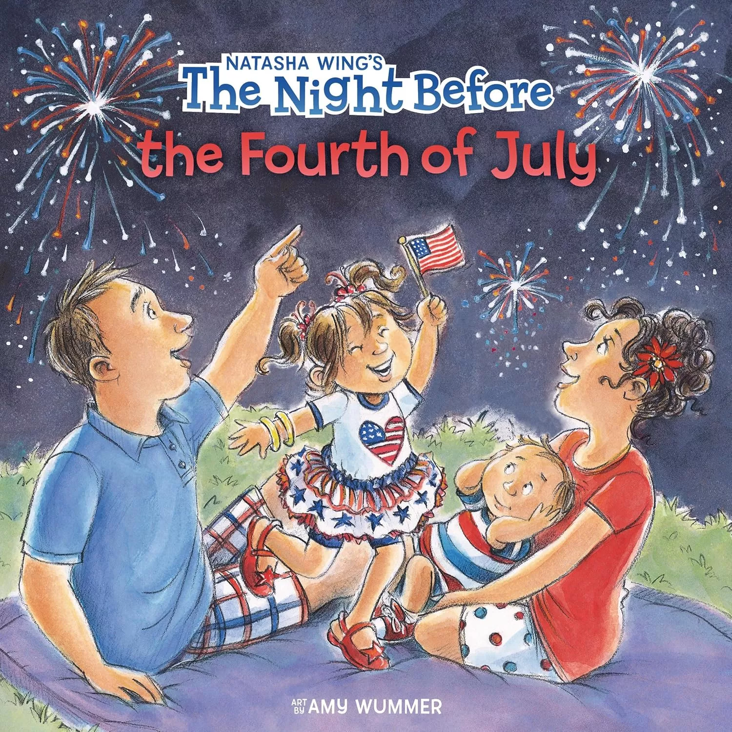 Cover of The Night Before the Fourth of July by Natasha Wing.