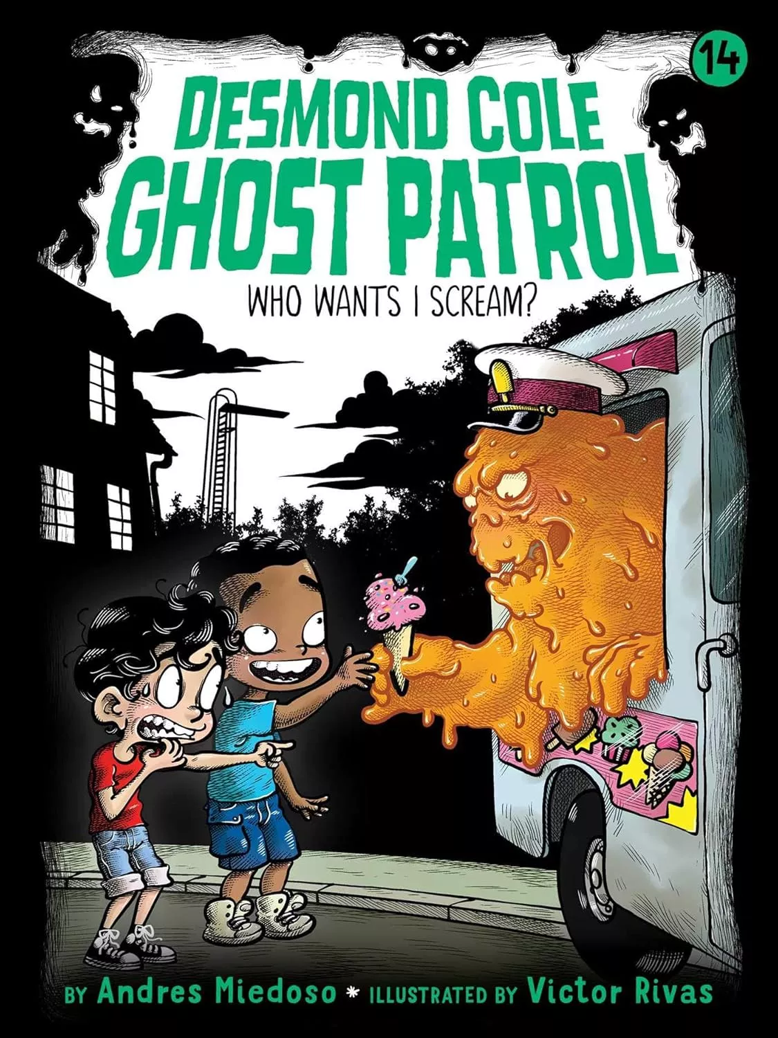 Cover of Desmond Cole Ghost Patrol: Who Wants I Scream? by Andres Miedoso.