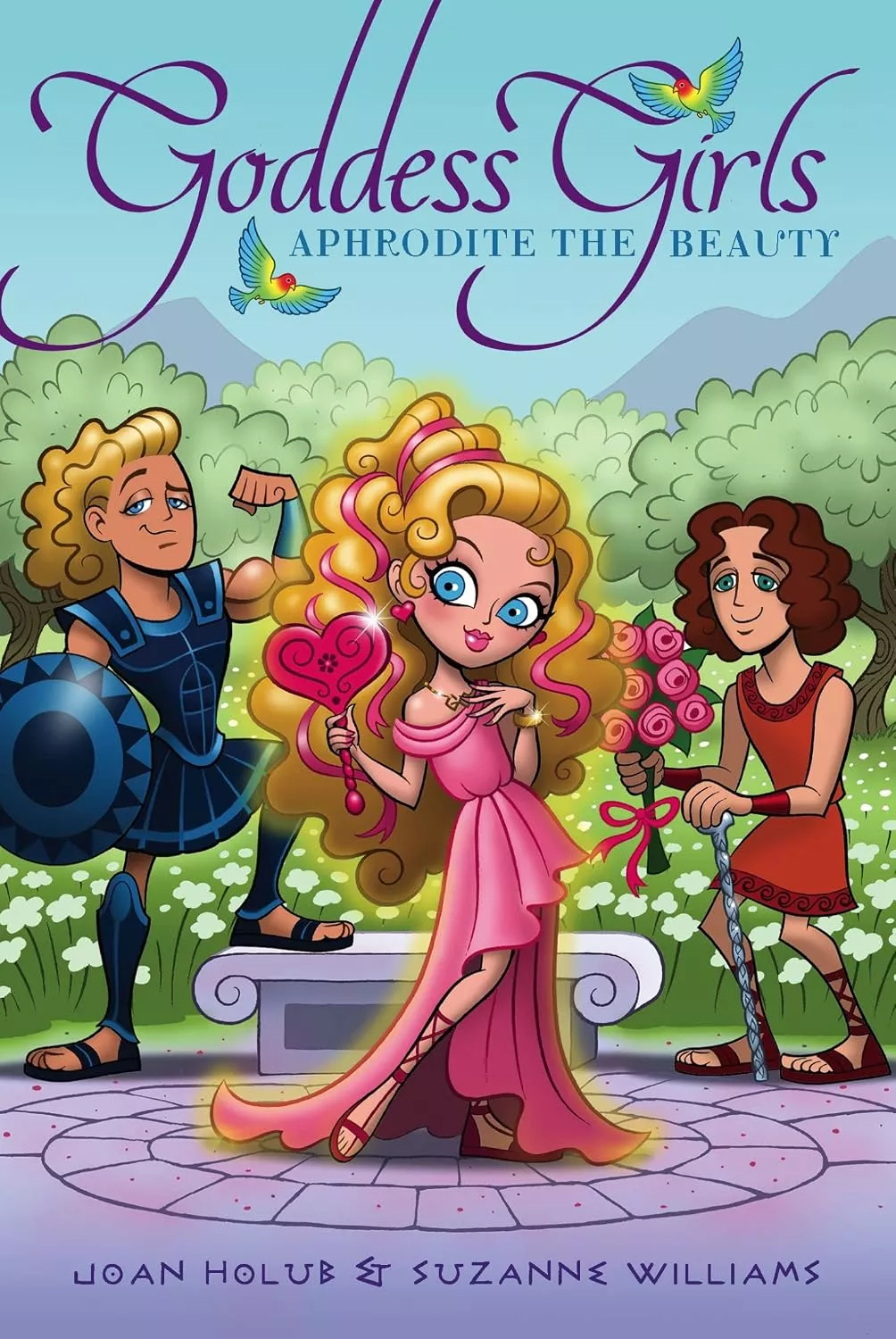 Cover of Goddess Girls: Aphrodite the Beauty by Joan Holub.