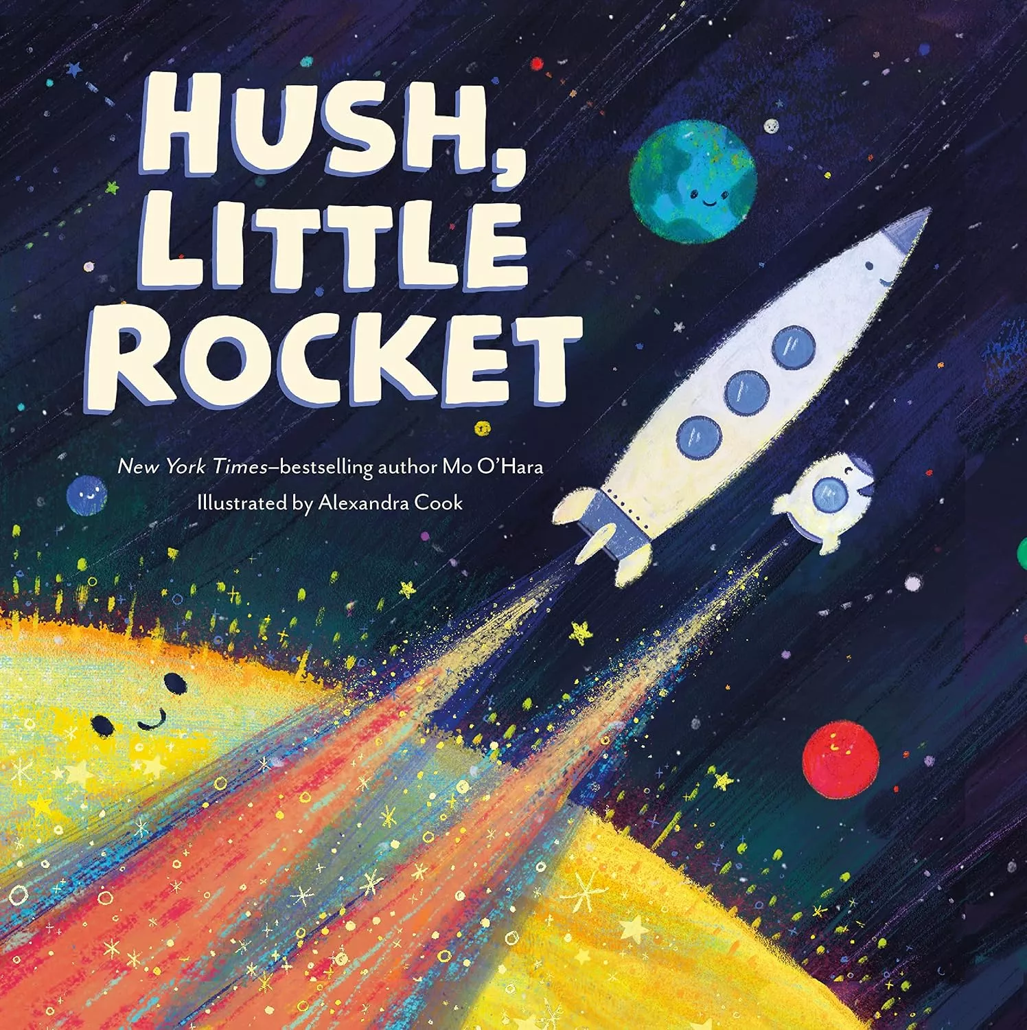 Cover of Hush, Little Rocket by Mo O'Hara.