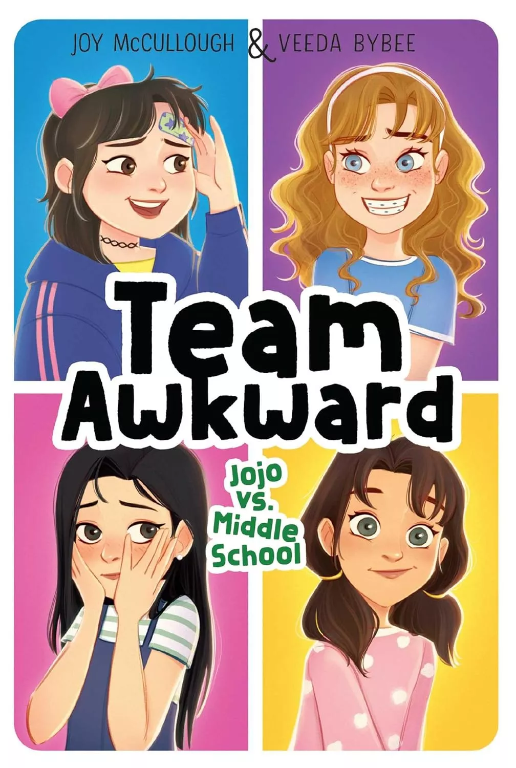 Cover of Jojo vs. Middle School by Joy McCullough.