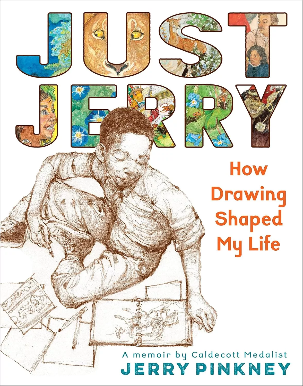 Cover of Just Jerry by Jerry Pinkney.