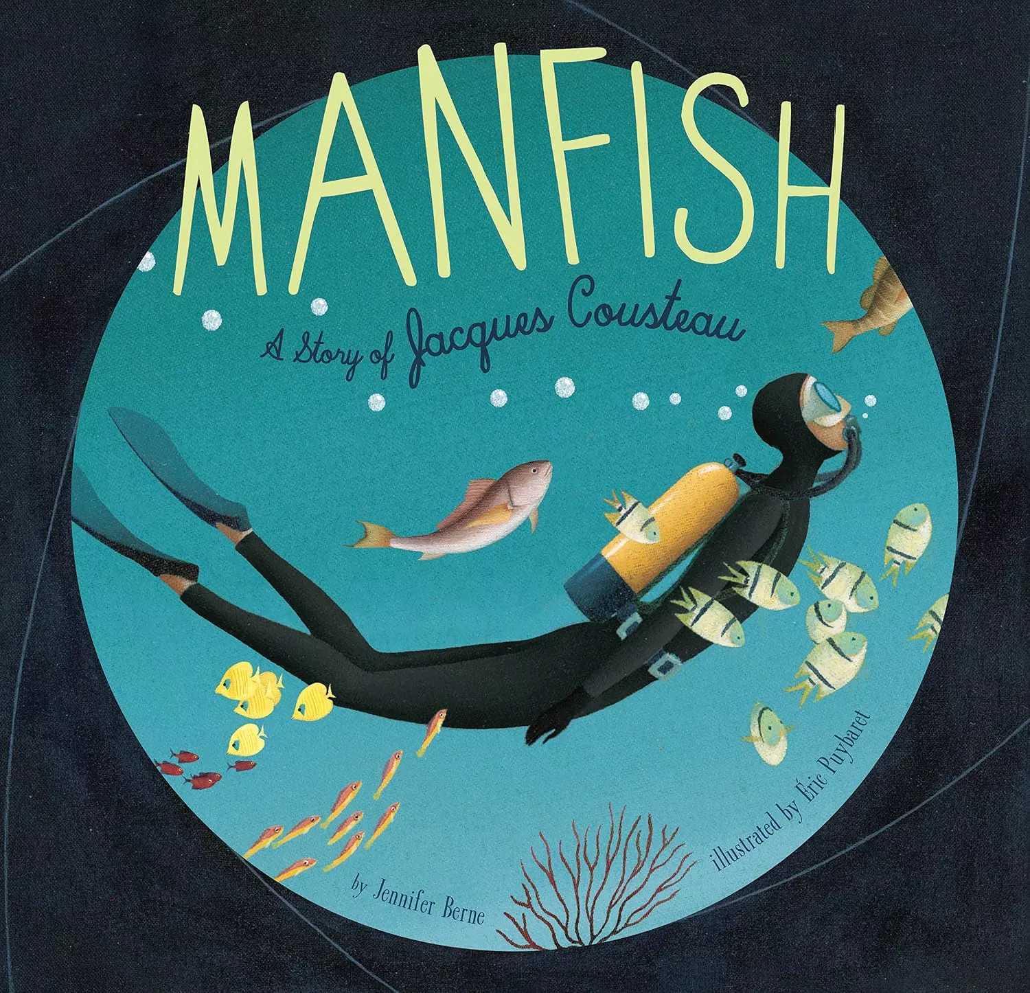 Cover of Manfish by Jennifer Berne.
