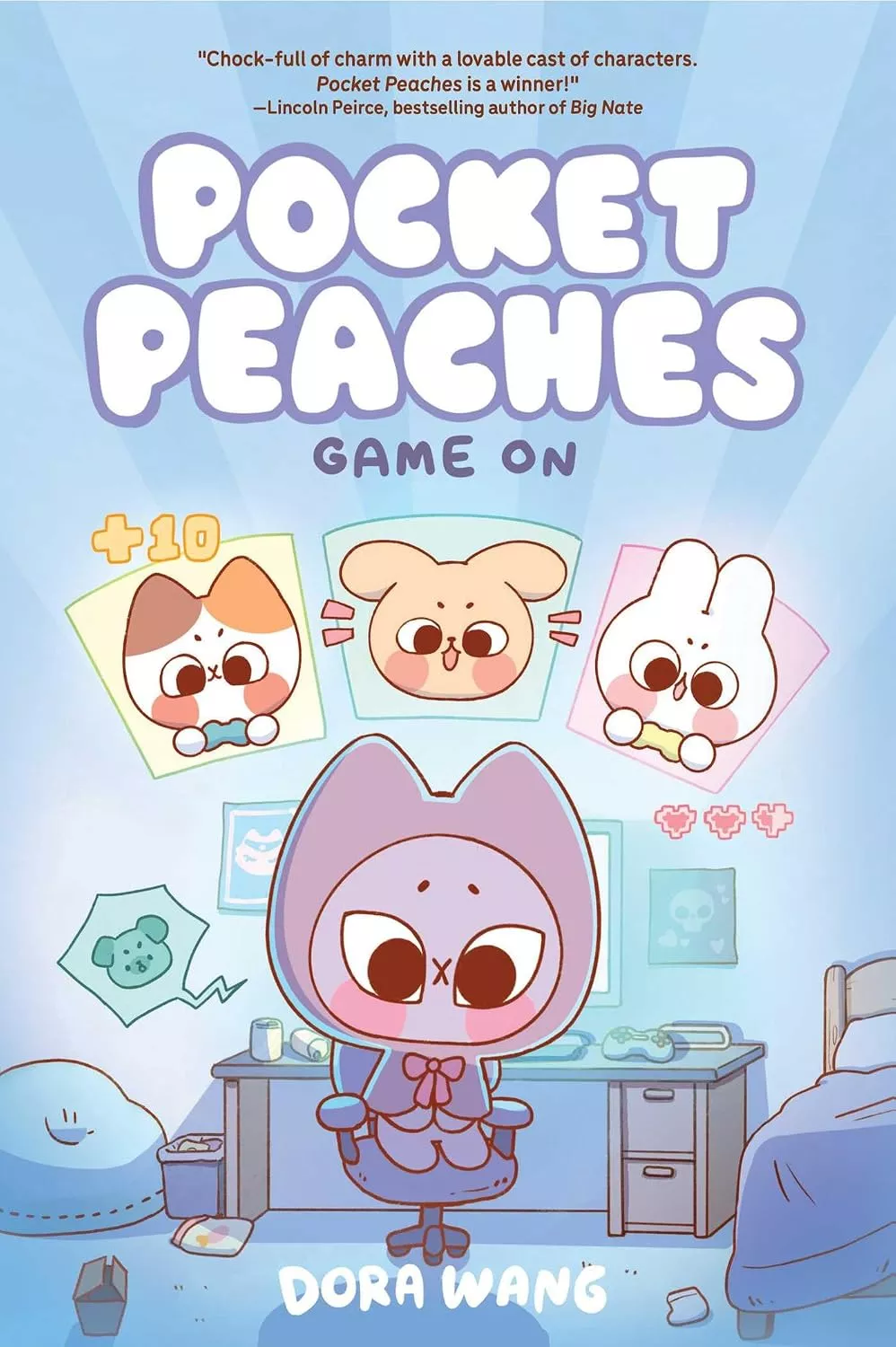 Cover of Pocket Peaches: Game On by Dora Wang.