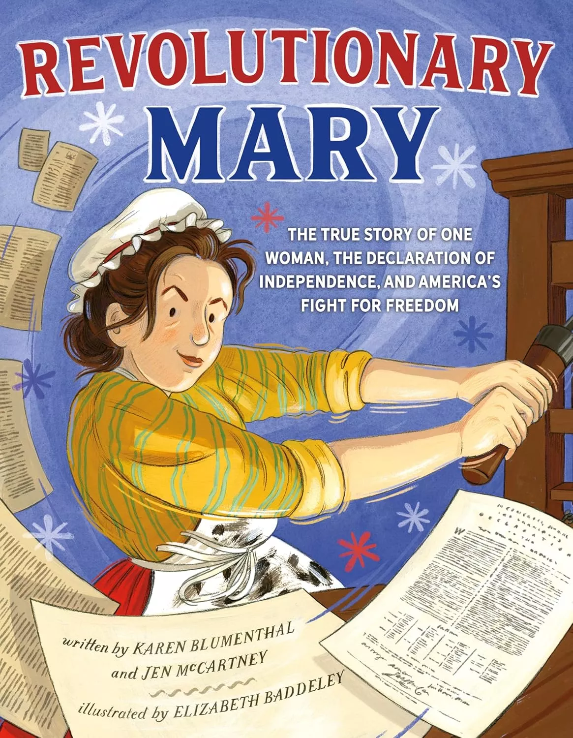 Cover of Revolutionary Mary by Karen Blumenthal.