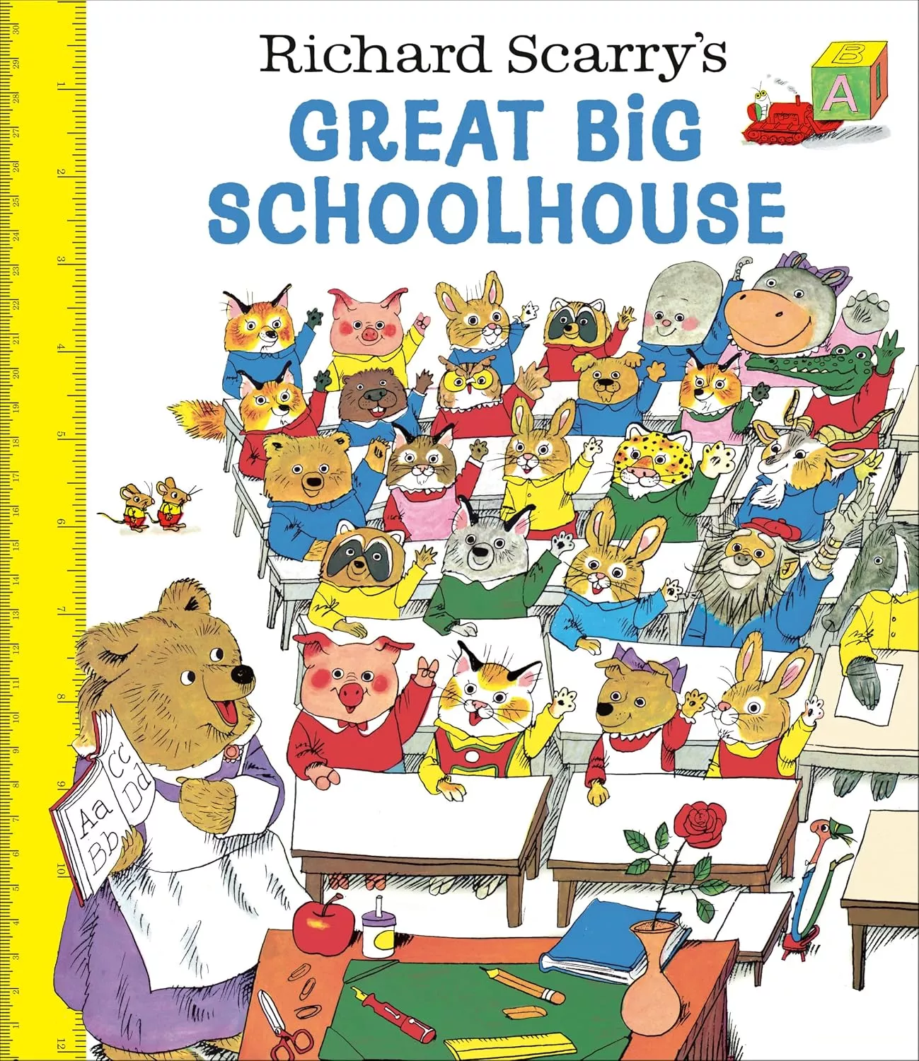 Cover of Richard Scarry's Great Big Schoolhouse.