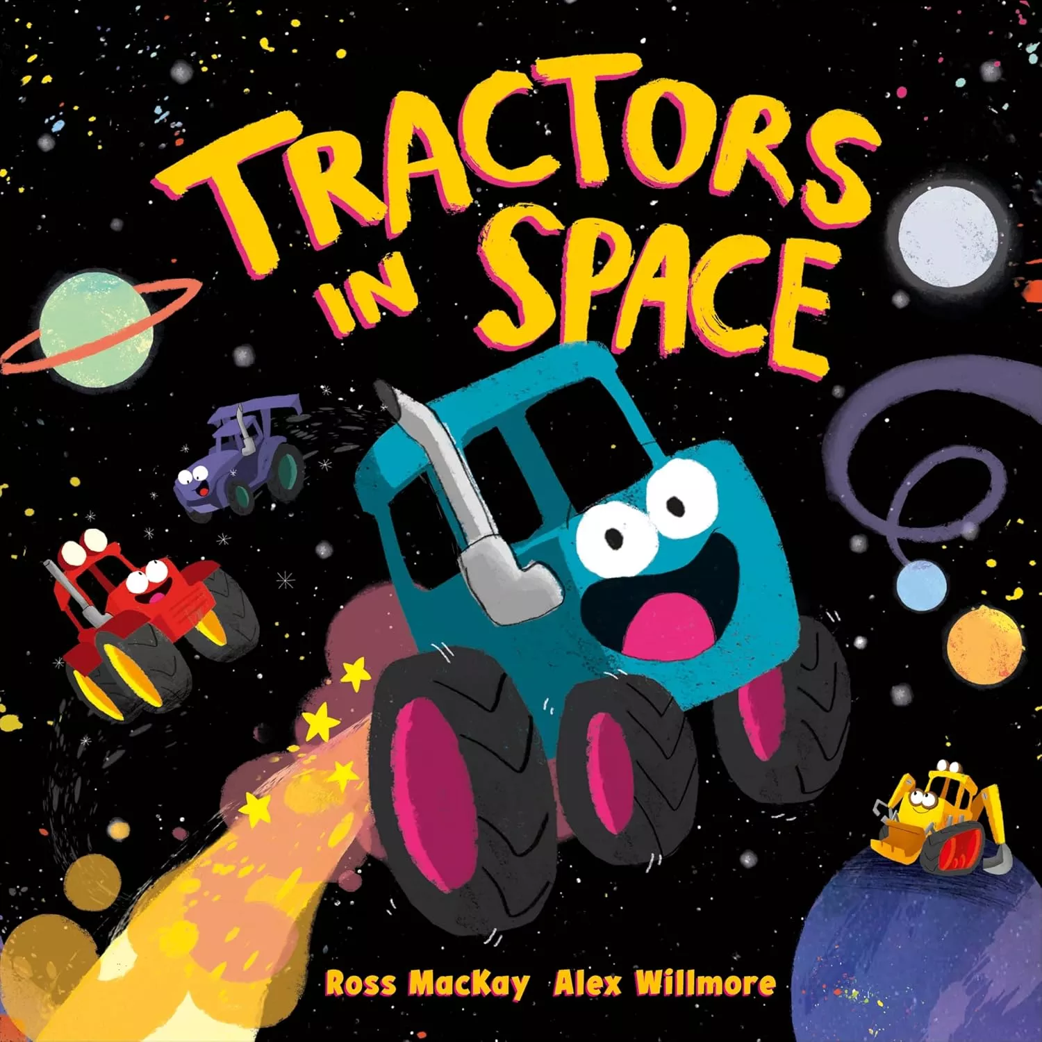Cover of Tractors in Space by Ross Mackay.