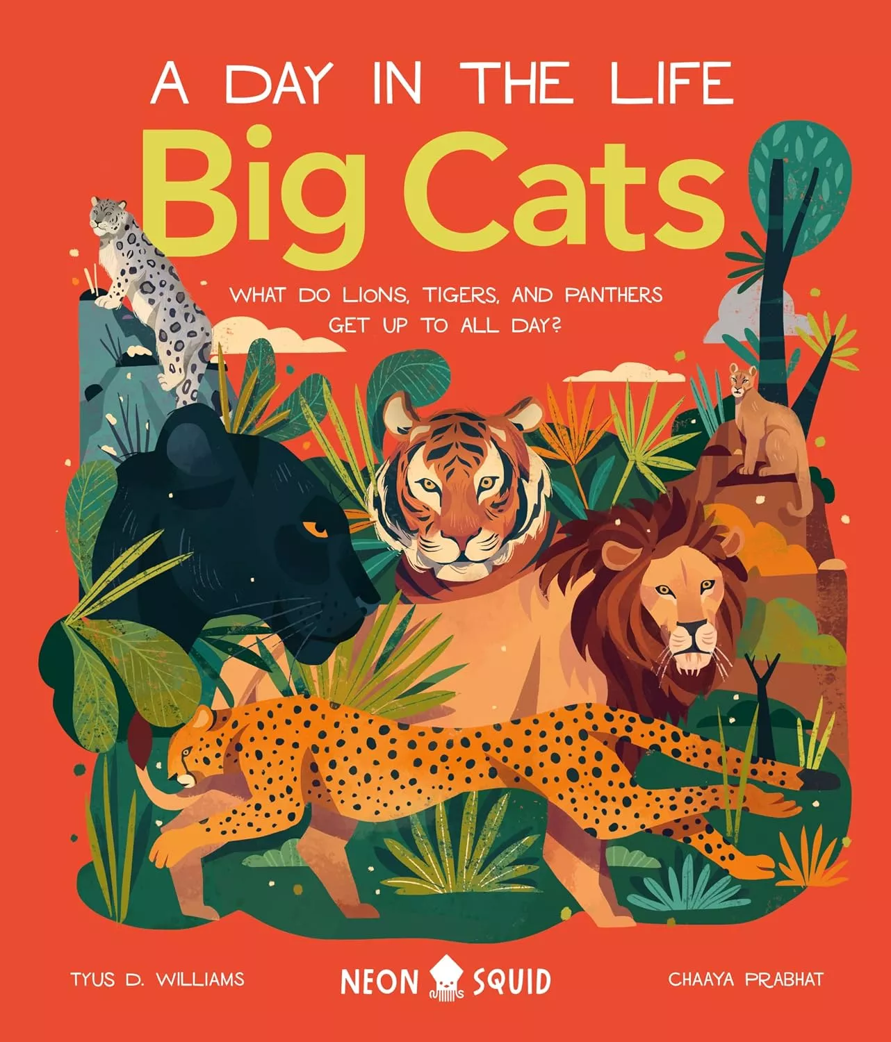Cover of Big Cats (A Day in the Life)