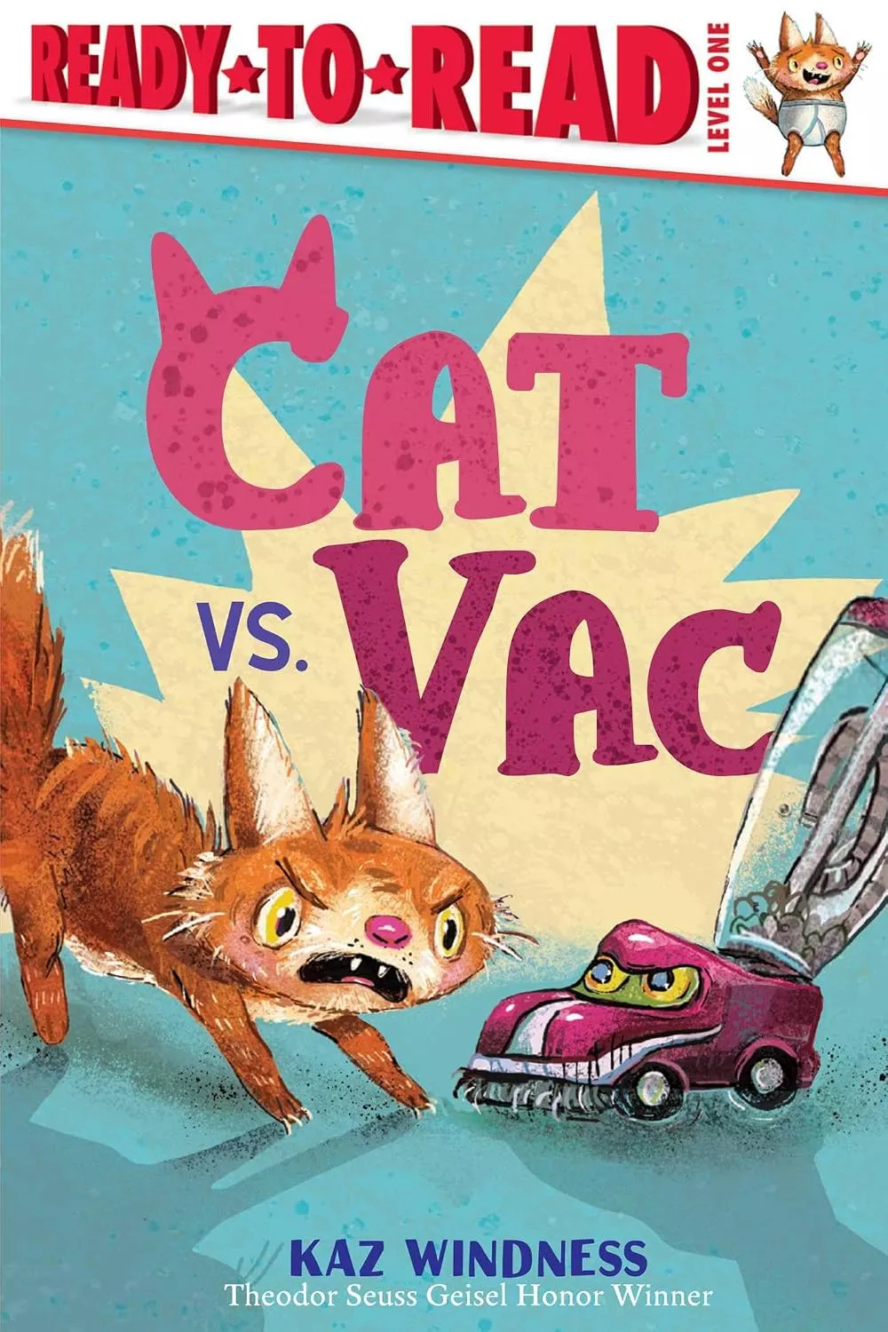 Cover of Cat vs. Vac by Kaz Windness.