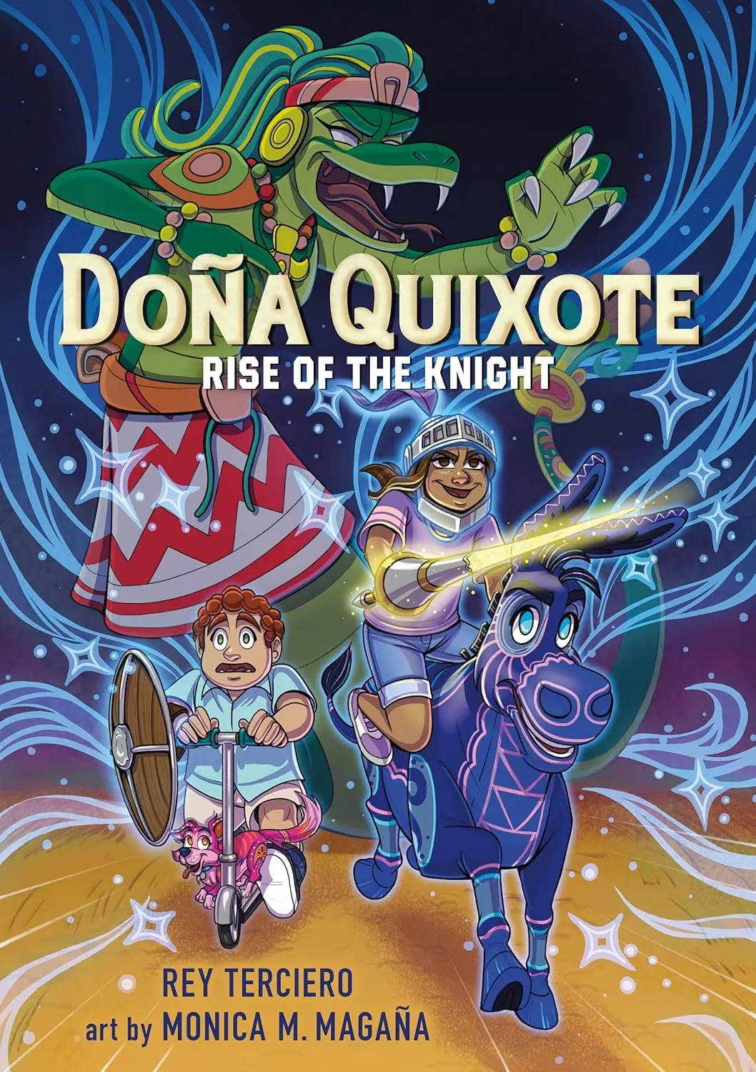 Cover of Doña Quixote: Rise of the Knight by Rey Terciero.