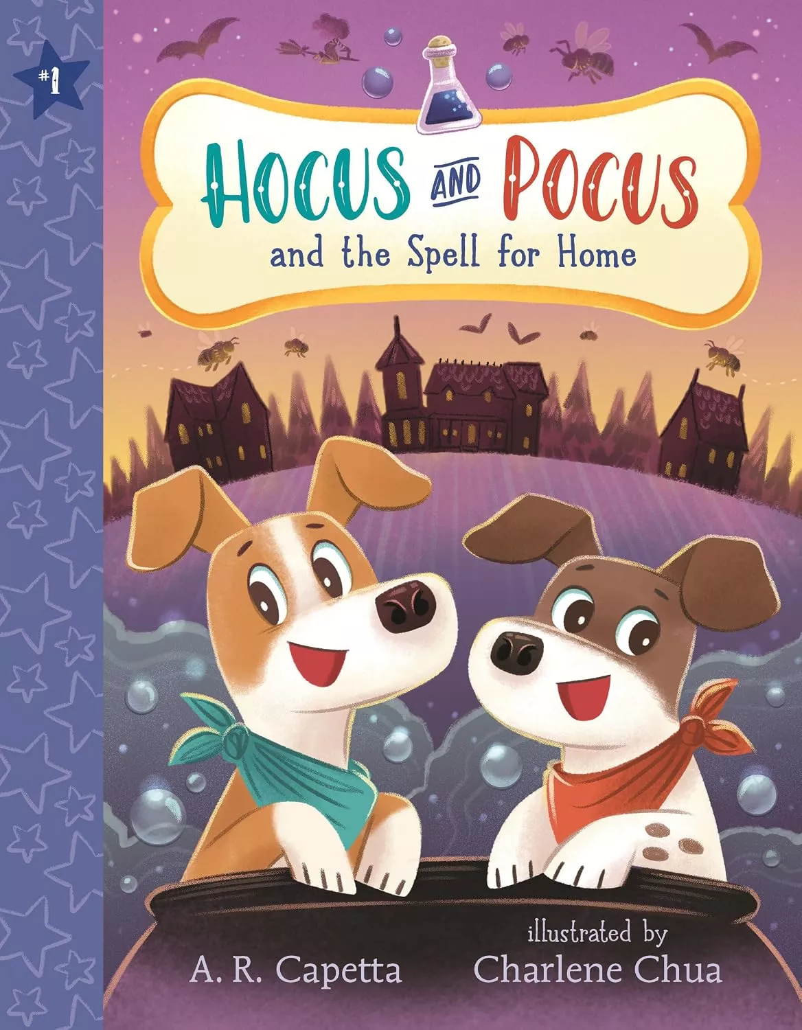 Cover of Hocus and Pocus and the Spell for Home by A.R. Capetta.