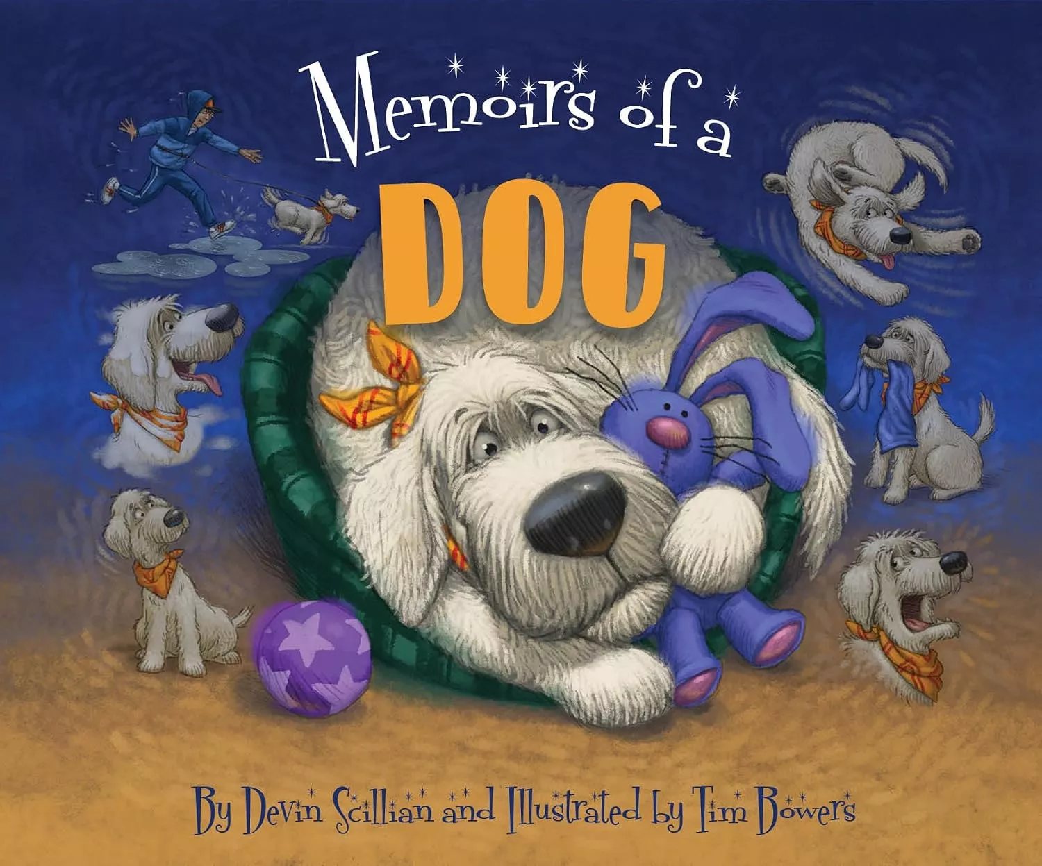 Cover of Memoirs of A Dog by Devin Scillian.