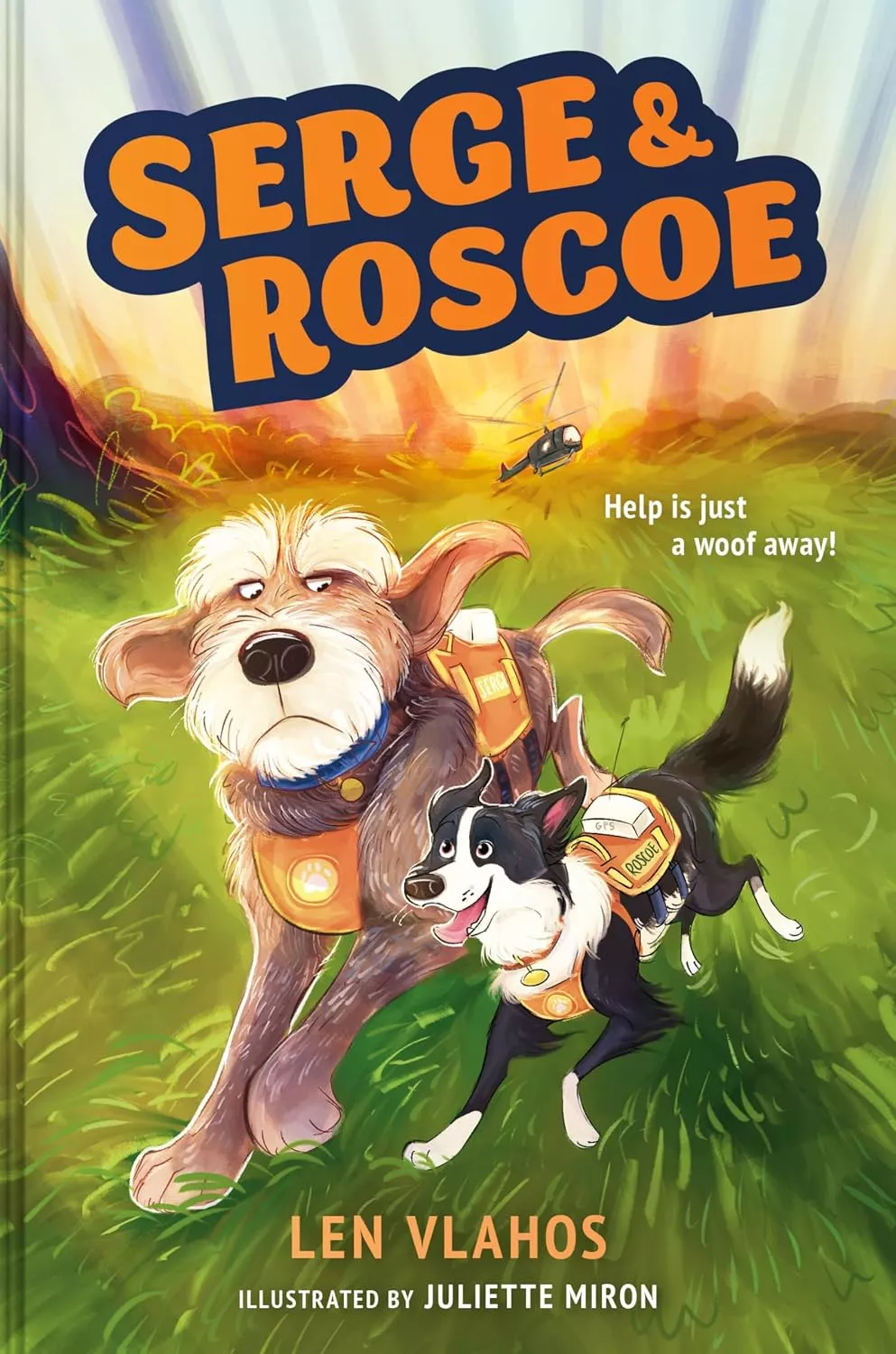 Cover of Serge &amp; Roscoe by Len Vlahos.