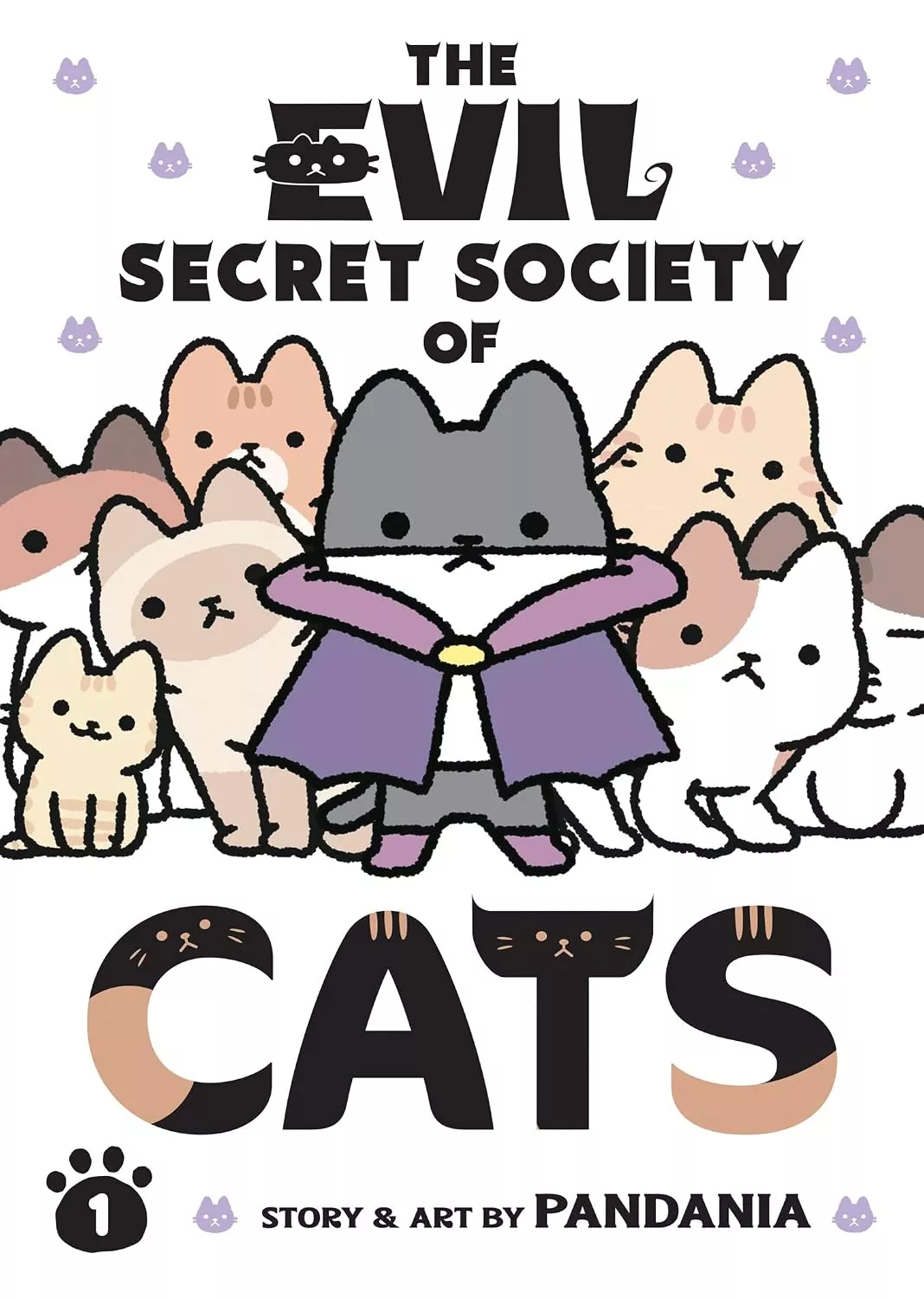 Cover of The Evil Secret Society of Cats by Pandania.