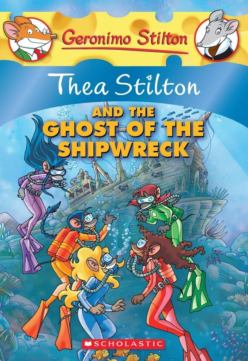 Cover of Thea Stilton and the Ghost of the Shipwreck.