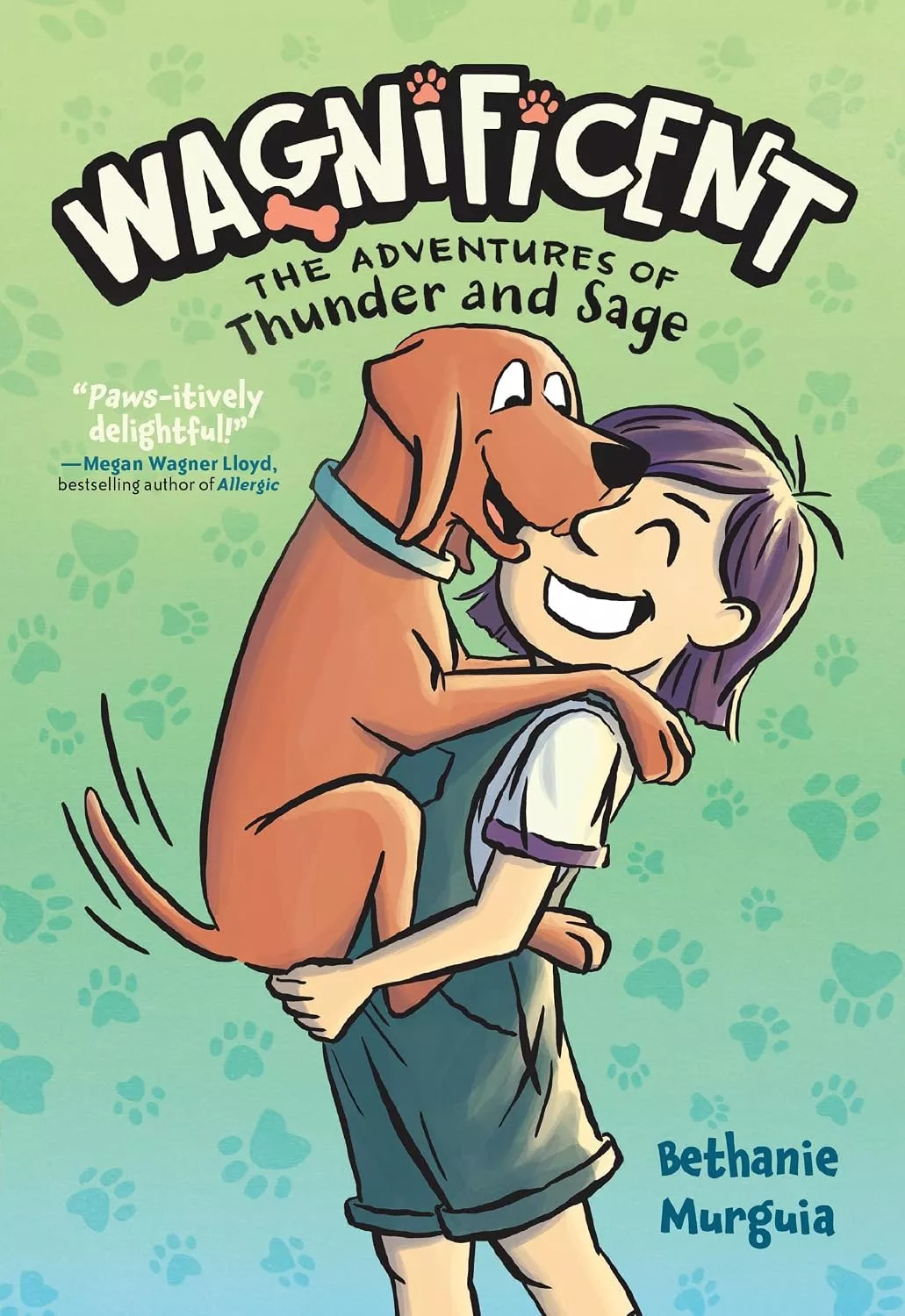 Cover of Wagnificent: The Adventures of Thunder and Sage by Bethanie Murguia.