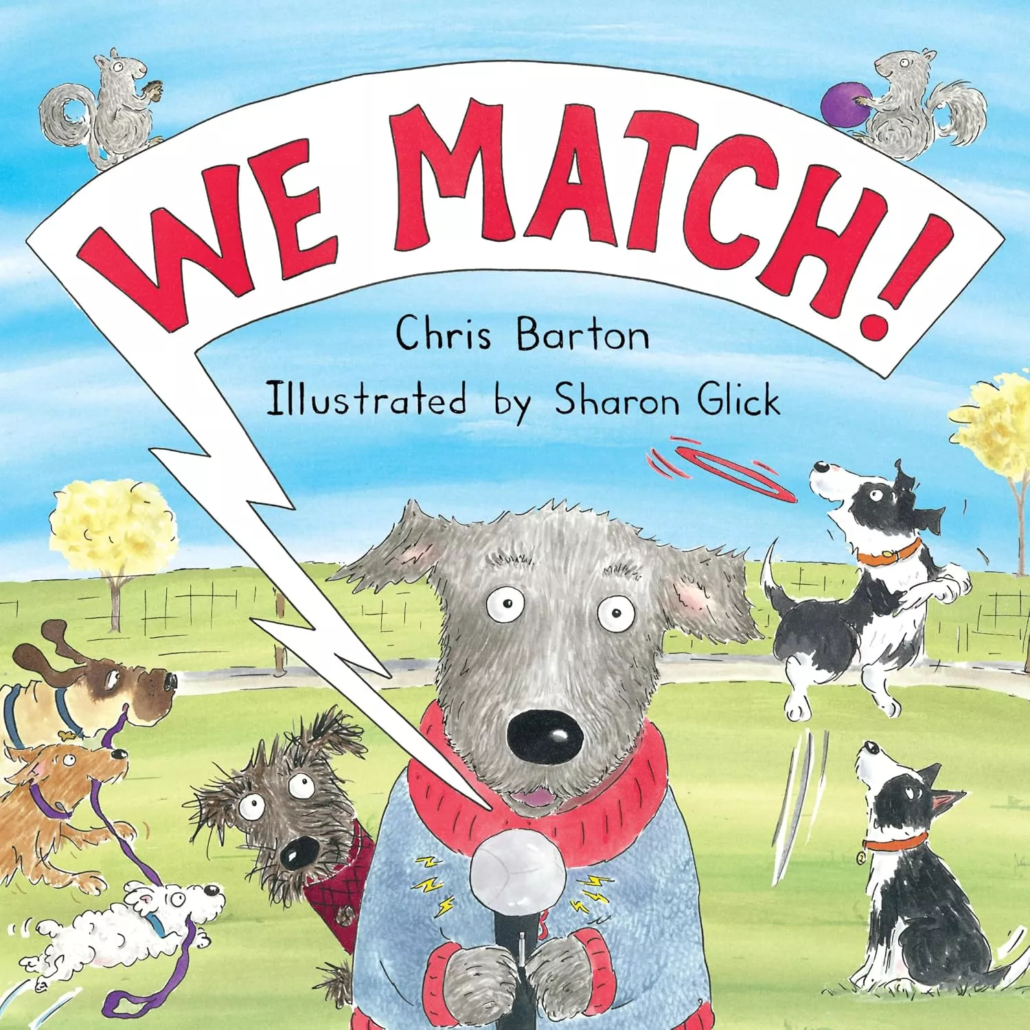 Cover of We Match! by Chris Barton.
