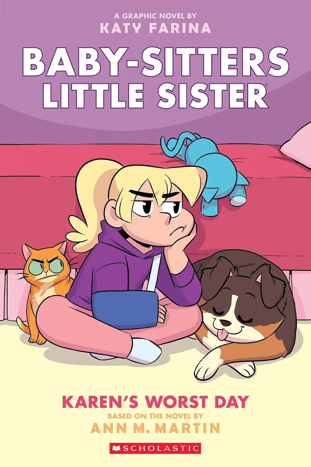 Cover of Baby Sitters Little Sister: Karen's Worst Day