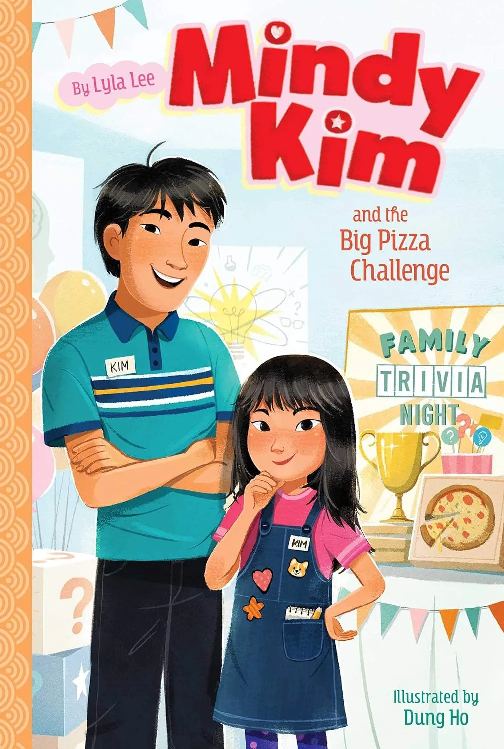 Cover of Mindy Kim and the Big Pizza Challenge by Lyla Lee.