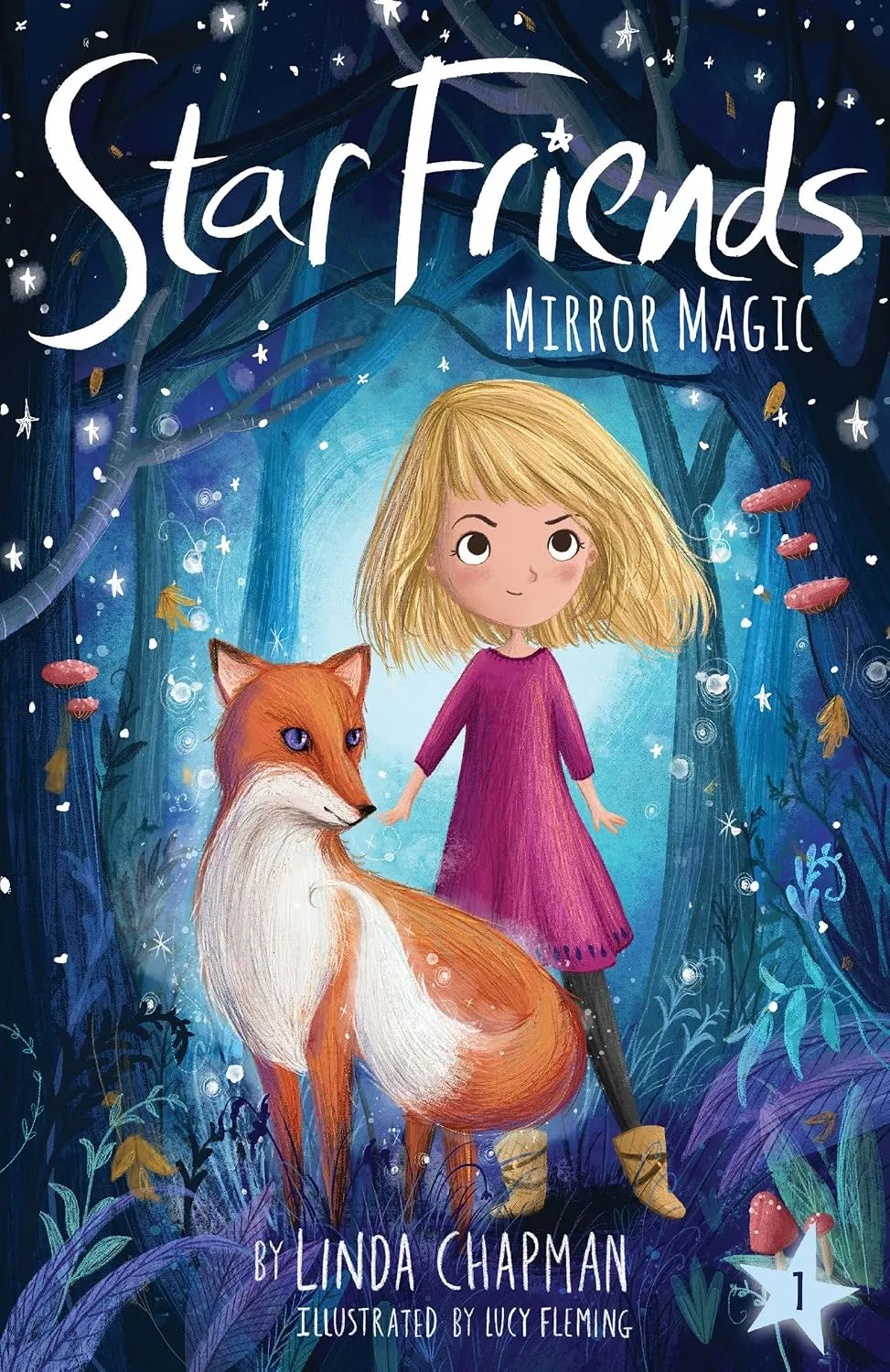 Cover of Star Friends: Mirror Magic by Linda Chapman.
