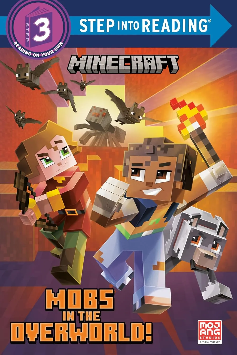 Cover of Minecraft: Mobs in the Overworld! by Nick Eliopulos.