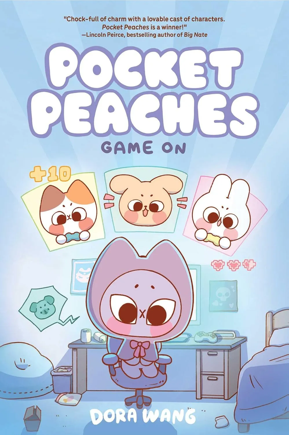 Cover of Pocket Peaches: Game On by Dora Wang.