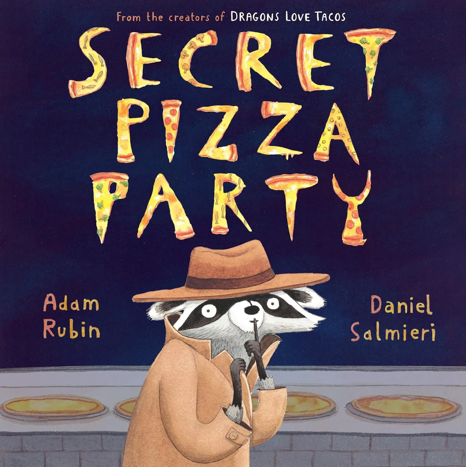 Cover of Secret Pizza Party by Adam Rubin.