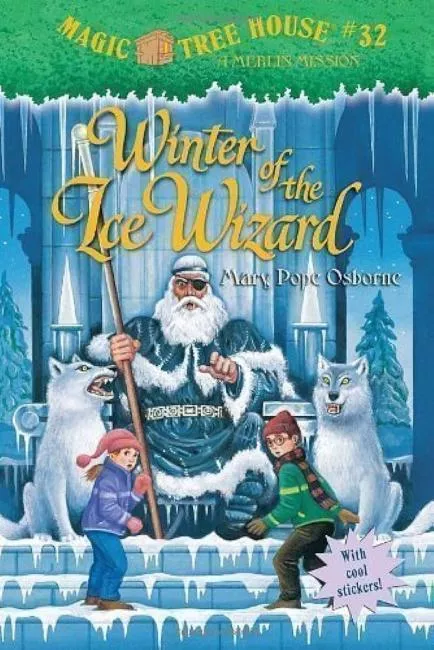 Book cover for Winter of the Ice Wizard by Mary Pope Osborne