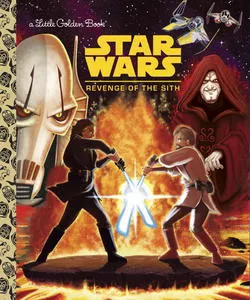 Book cover for Star Wars Revenge of the Sith picture book by Geof Smith