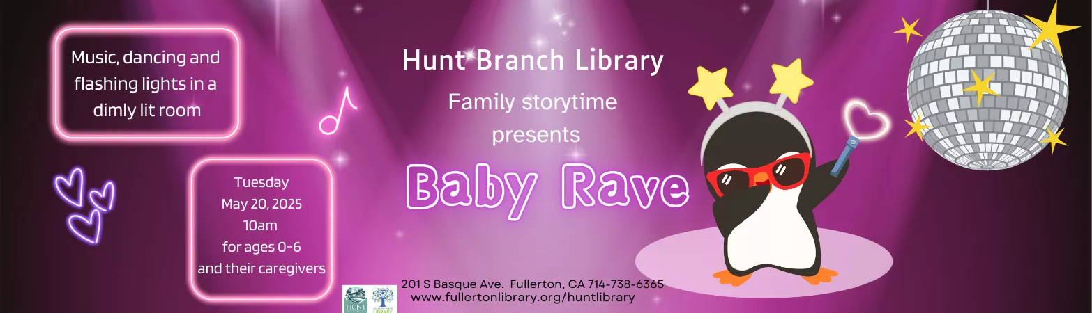 Baby Rave Storytime at Hunt