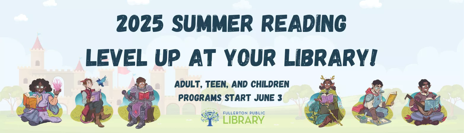 Image promoting the 2025 Summer Reading Programs
