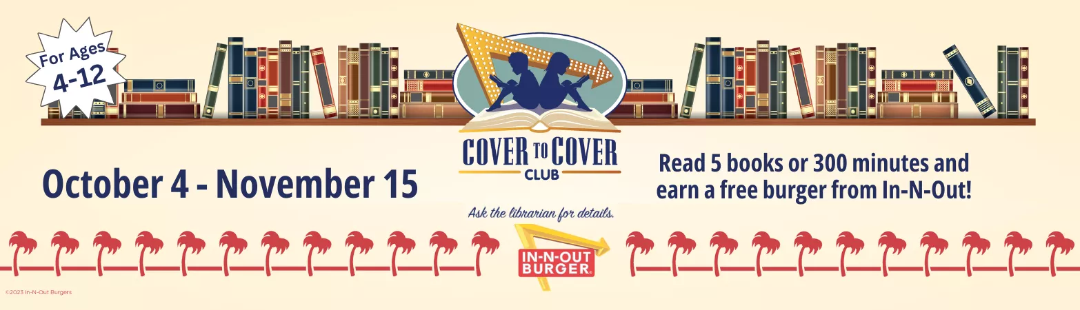 Children&#039;s In-N-Out Reading Program from October 04 to November 15