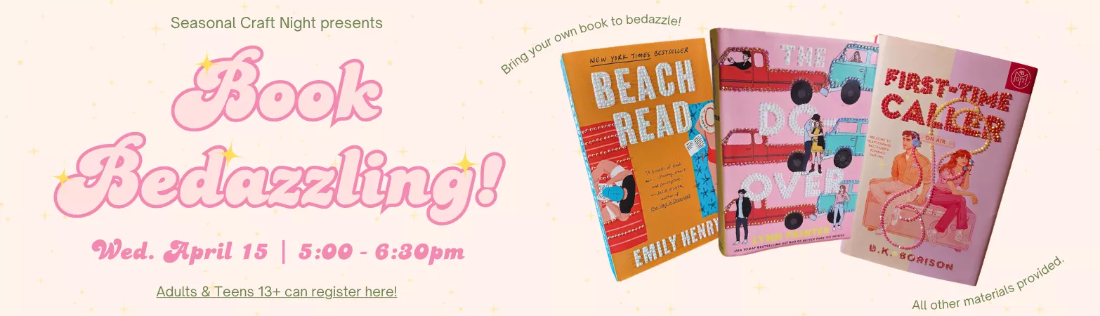 Book Bedazzling Wednesday April 15