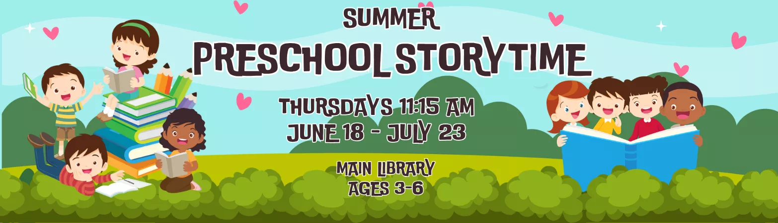 Summer Preschool Storytime 
